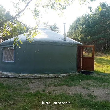 Domek I Jurta Nad Rzeka Koscierzyna Exterior photo